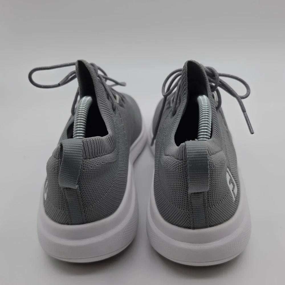 FootJoy Flex Golf Shoes Womens 8.5 Grey Excellent Spikeless Knit 95359